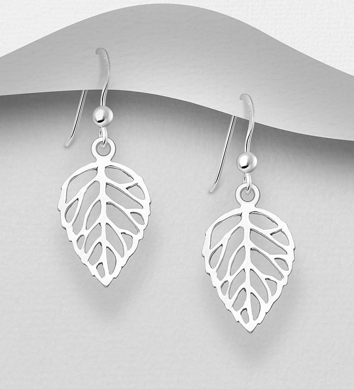 Leaf Hook Earrings