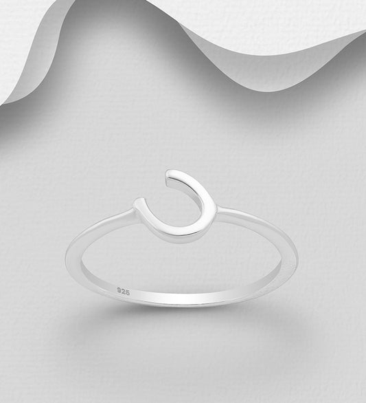 Dainty Horseshoe Ring