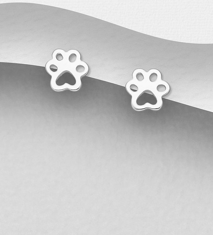 Paw Push-Back Earrings