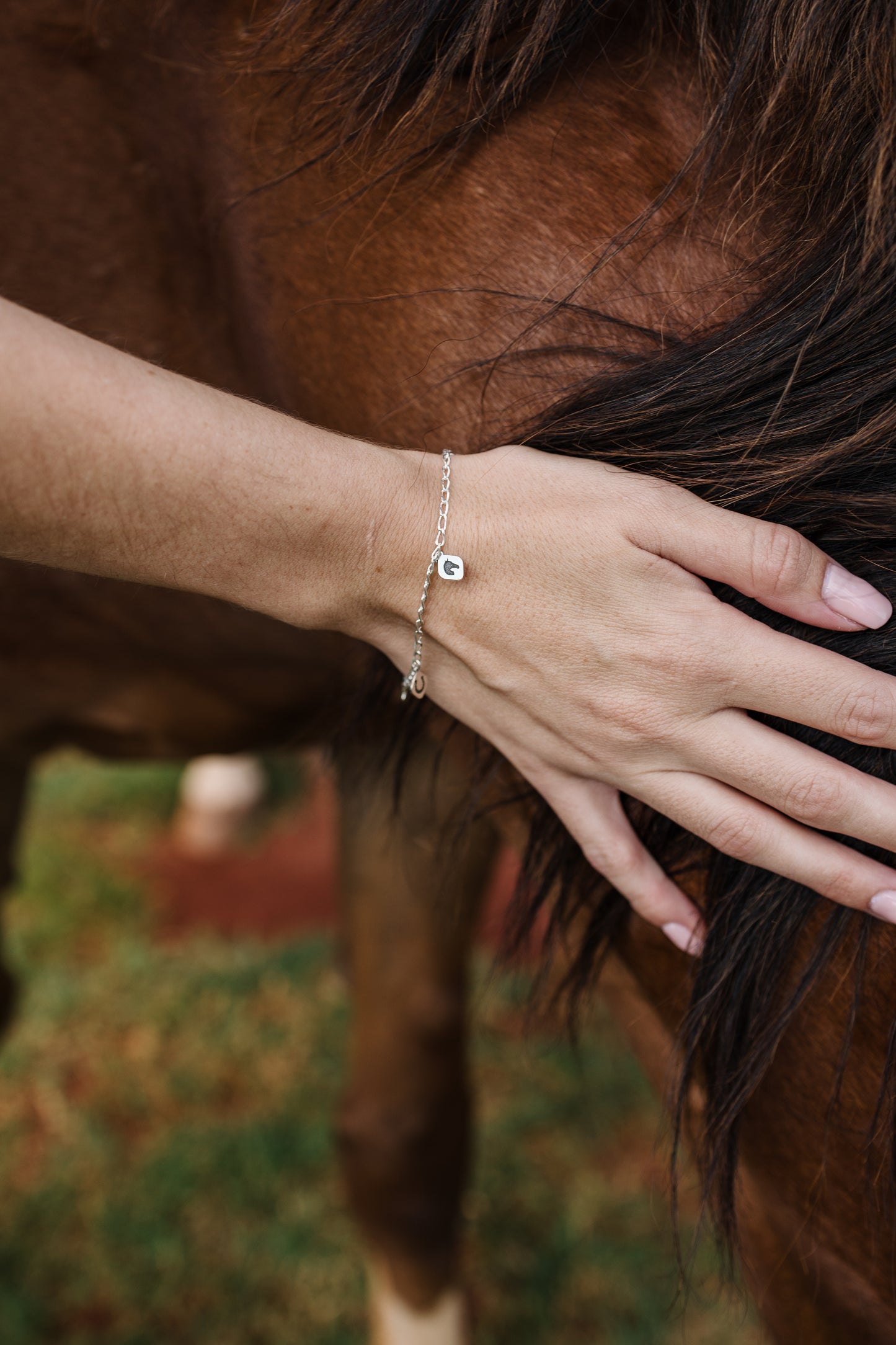 Five Pendant Charm Bracelet
