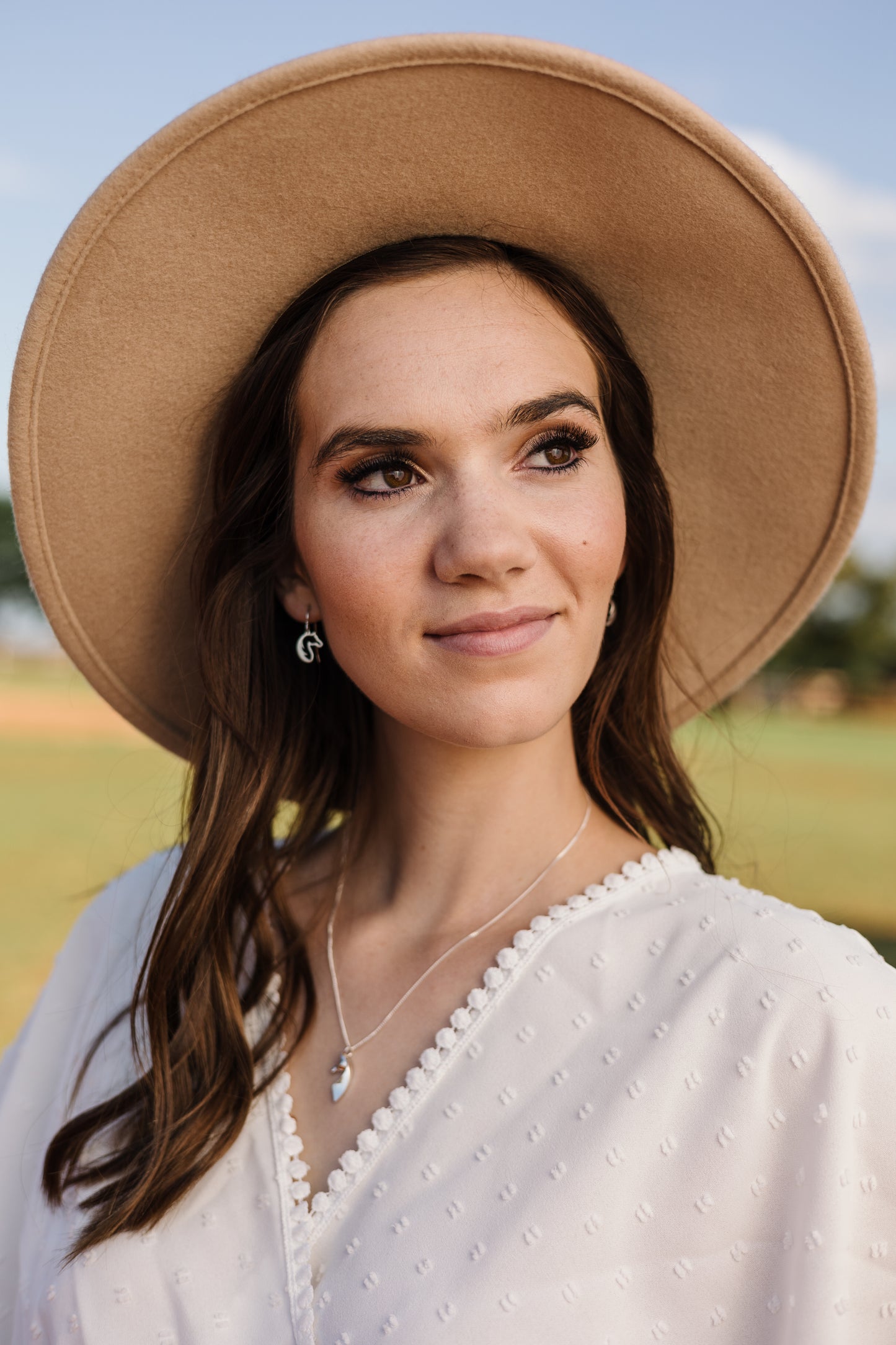 Argentium Silver Cast Ribbon Horse Torso Pendant with Sterling Silver Chain