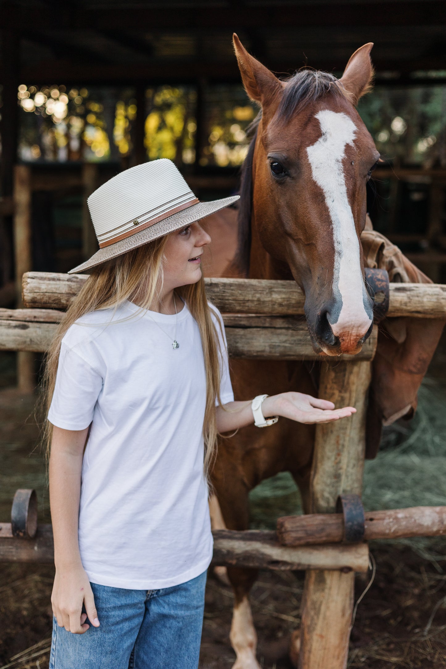 Argentium Silver Flat Horse Face Pendant (Customizable) with Sterling Silver Chain